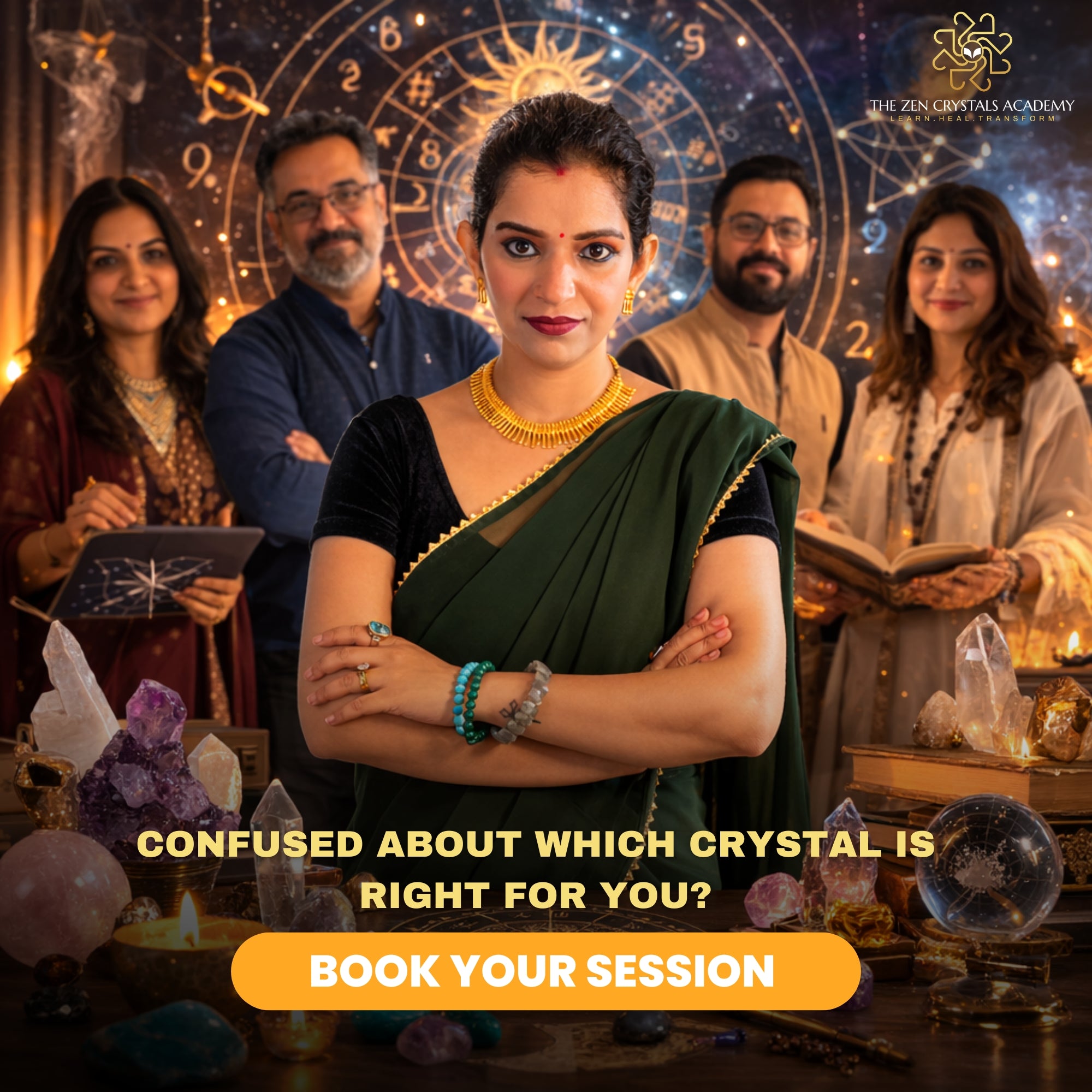 Personalized Crystal Consultation by the zen crystals
